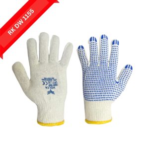 VOLTA Single Side PVC Dotted Gloves RK DW 1155